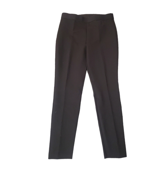 Talbots Black High Waisted Skinny Leg‎ Ankle Pants Size 8P - Picture 2 of 8